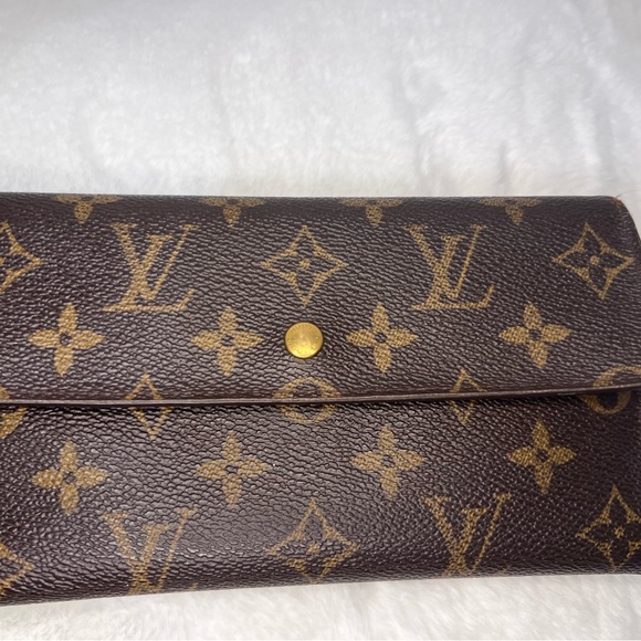 Louis Vuitton Classic Monogram Canvas Continental Wallet